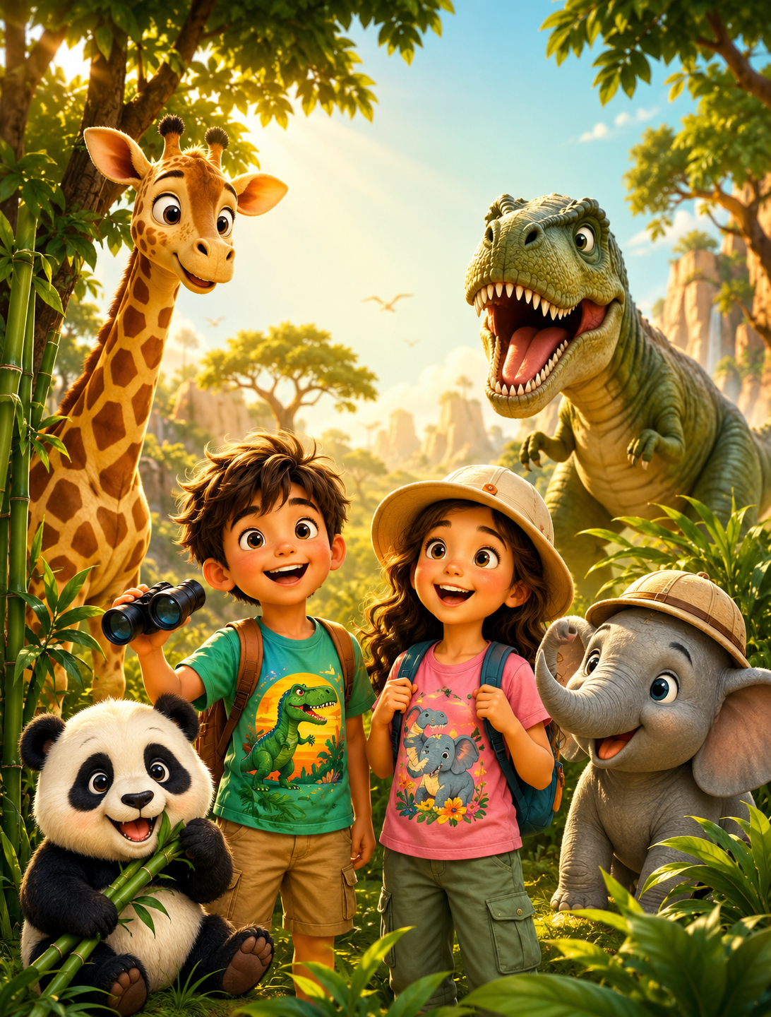 Wild Animals & Adventure Series