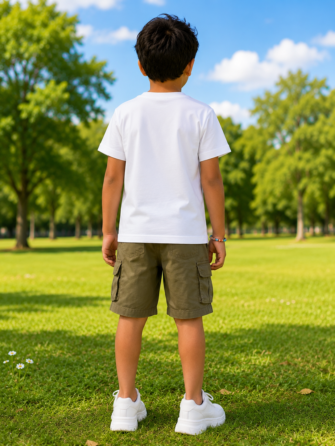 Boys' Crew Neck T-Shirt | Sweet Slice | Watermelon Summer | Fresh & Fun