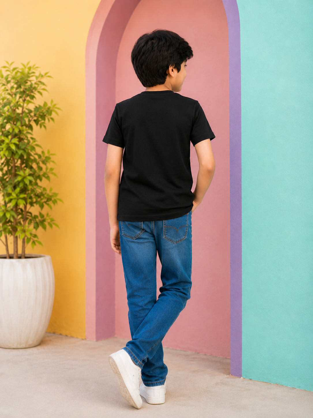 Glitch Gang Kids Gaming T-Shirt | Pixel Art Retro Arcade Graphic Tee | Y2K Gaming Style