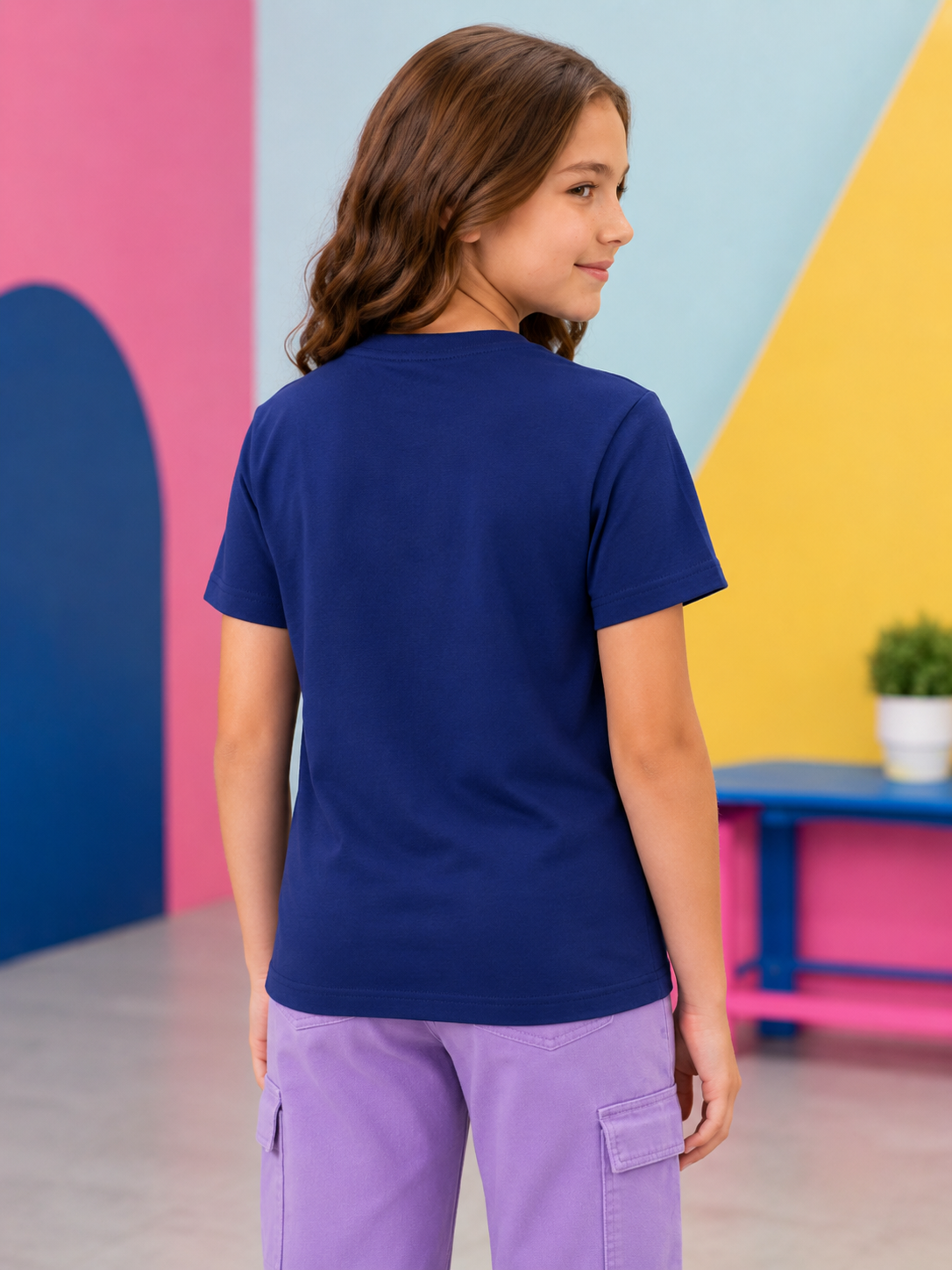 Kids Unisex "Let's Play" Video Game Controller Printed T-Shirt | Gamer Graphic Tee